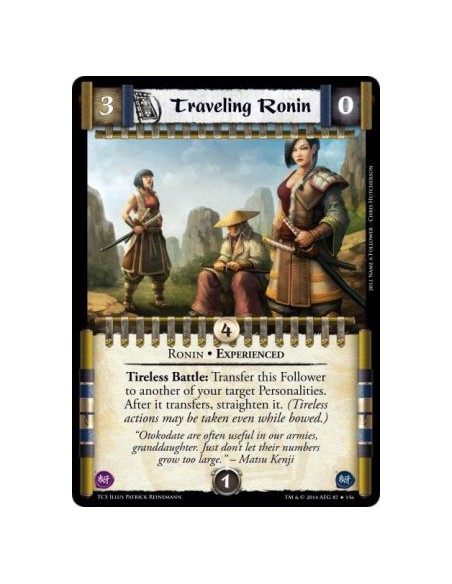 Traveling Ronin Exp