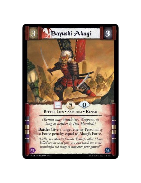 Bayushi Akagi FOIL