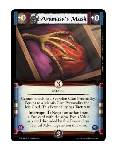 Aramasu's Mask FOIL