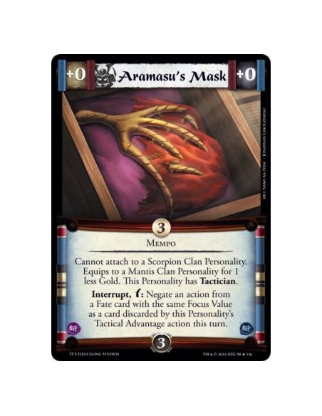 Aramasu's Mask FOIL