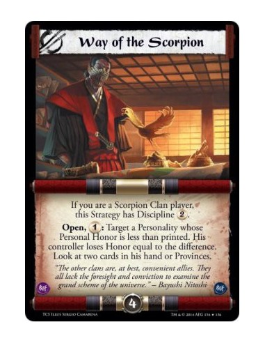 Way of the Scorpion FOIL