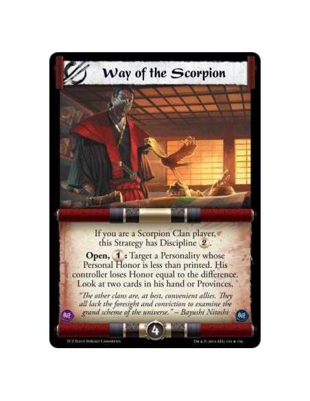 Way of the Scorpion FOIL