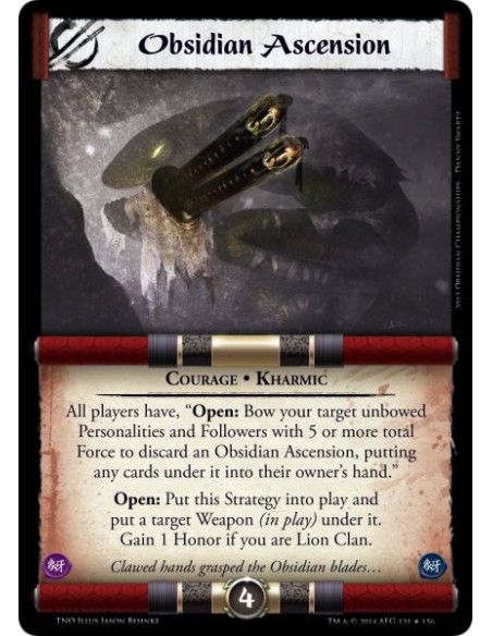 Obsidian Ascension FOIL