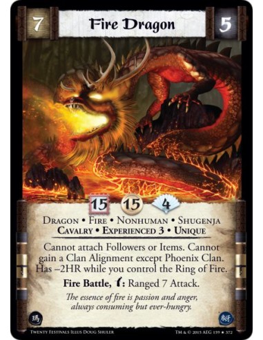 Fire Dragon Exp3 FOIL