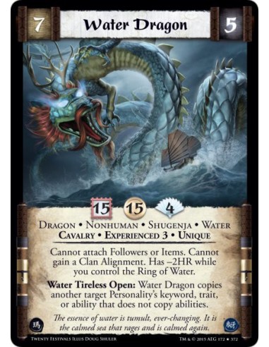 Water Dragon Exp3 FOIL