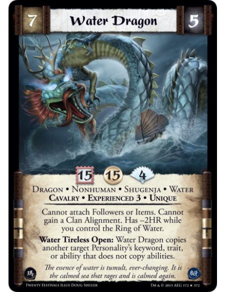 Water Dragon Exp3 FOIL