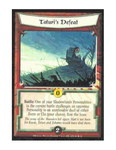 Toturi's Defeat