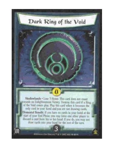 Dark Ring of the Void