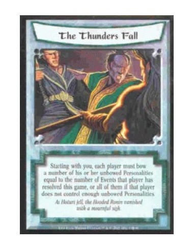 The Thunders Fall