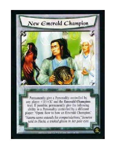 New Emerald Champion