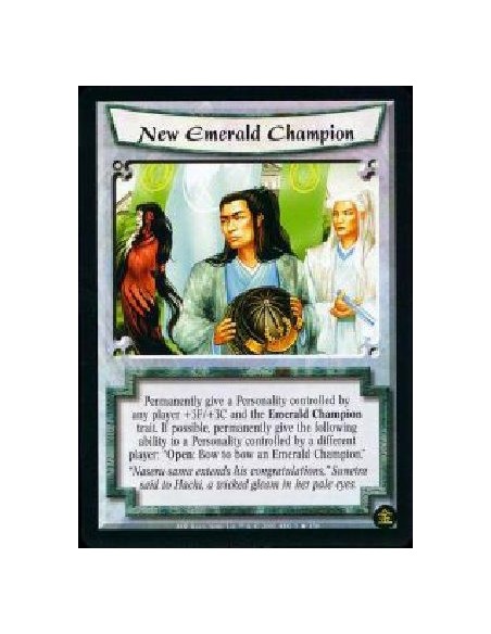 New Emerald Champion