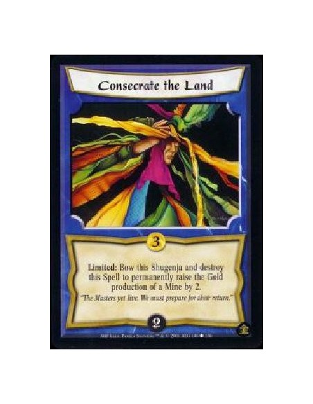 Consecrate the Land