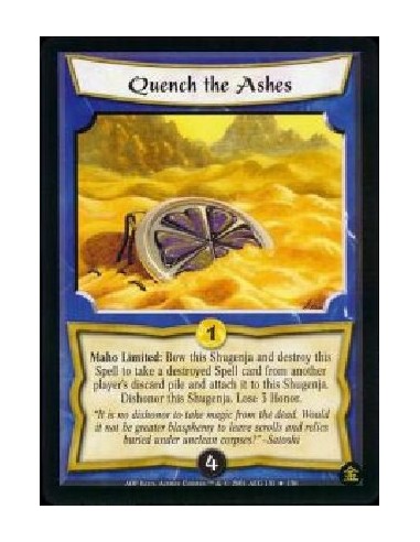 Quench the Ashes