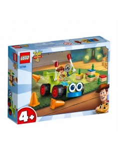 Lego toy story 4 woody hot sale and rc