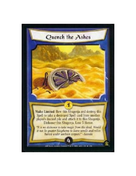 Quench the Ashes FOIL