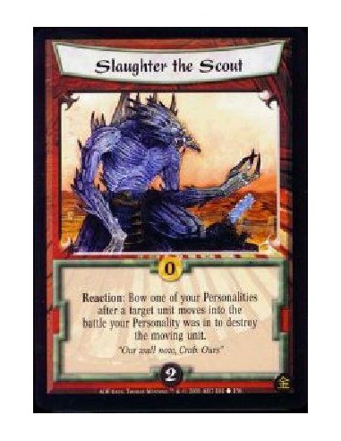 Slaughter the Scout