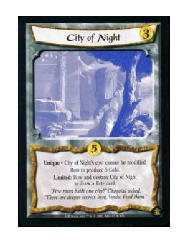 City of Night FOIL