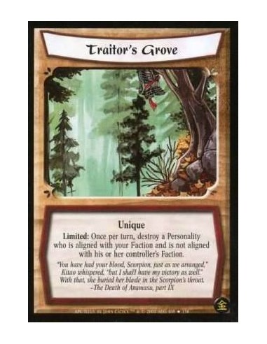 Traitor's Grove FOIL