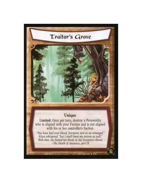 Traitor's Grove FOIL