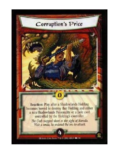 Corruption's Price