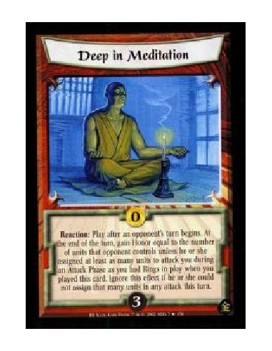 Deep In Meditation FOIL