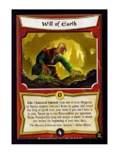 Will of Earth FOIL