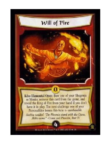 Will of Fire FOIL