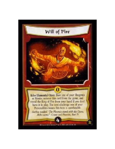 Will of Fire FOIL