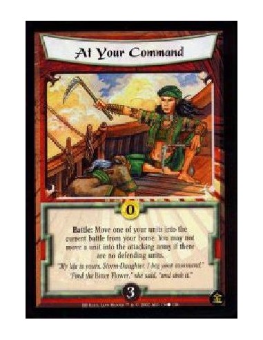 At Your Command (Signed by LLyn Hunter)