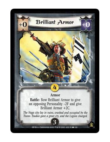 Brilliant Armor (Signed by Christopher Appel)