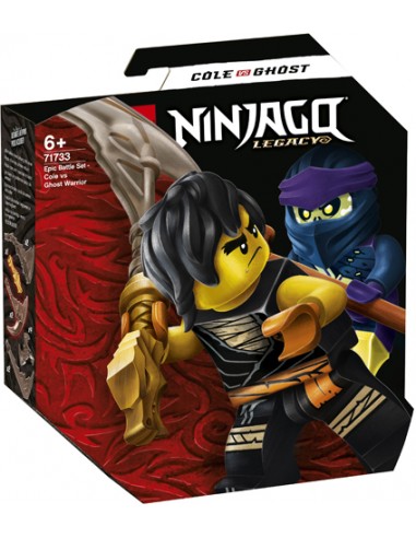 Set de Batalla Legendaria: Cole vs. Guerrero Fantasma. Ninjago