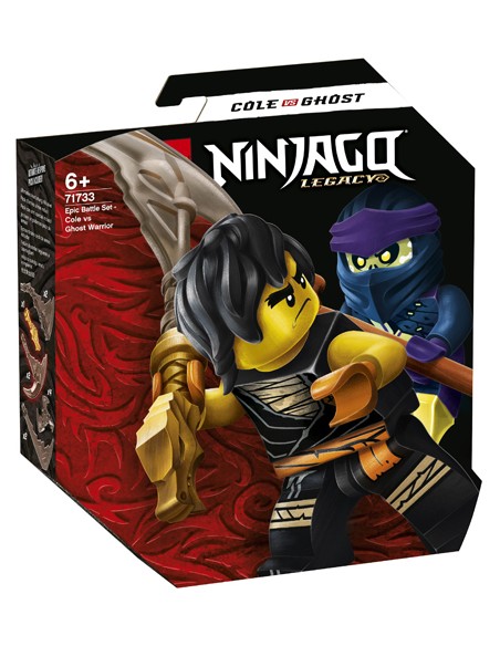 Set de Batalla Legendaria: Cole vs. Guerrero Fantasma. Ninjago