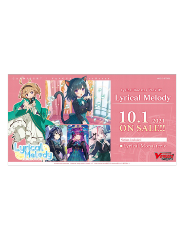 OverDress Lyrical Melody LBT01: Booster Box (16)