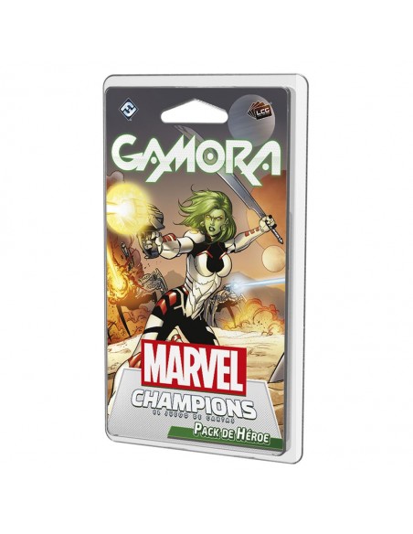 Gamora. Pack de Héroe. Marvel Champions (Español)  - CONTENIDO 60 cartas.