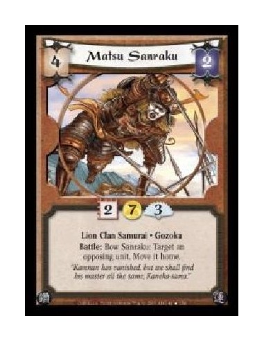 Matsu Sanraku FOIL