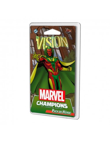 Marvel Champions. Pack de Heroe. The Vision  - Con esta expansión, que incorpora a La Visión como nuevo Héroe jugable con sus di