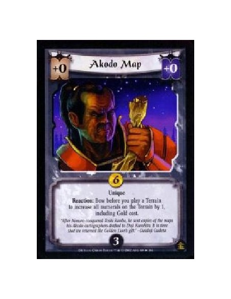 Akodo Map FOIL