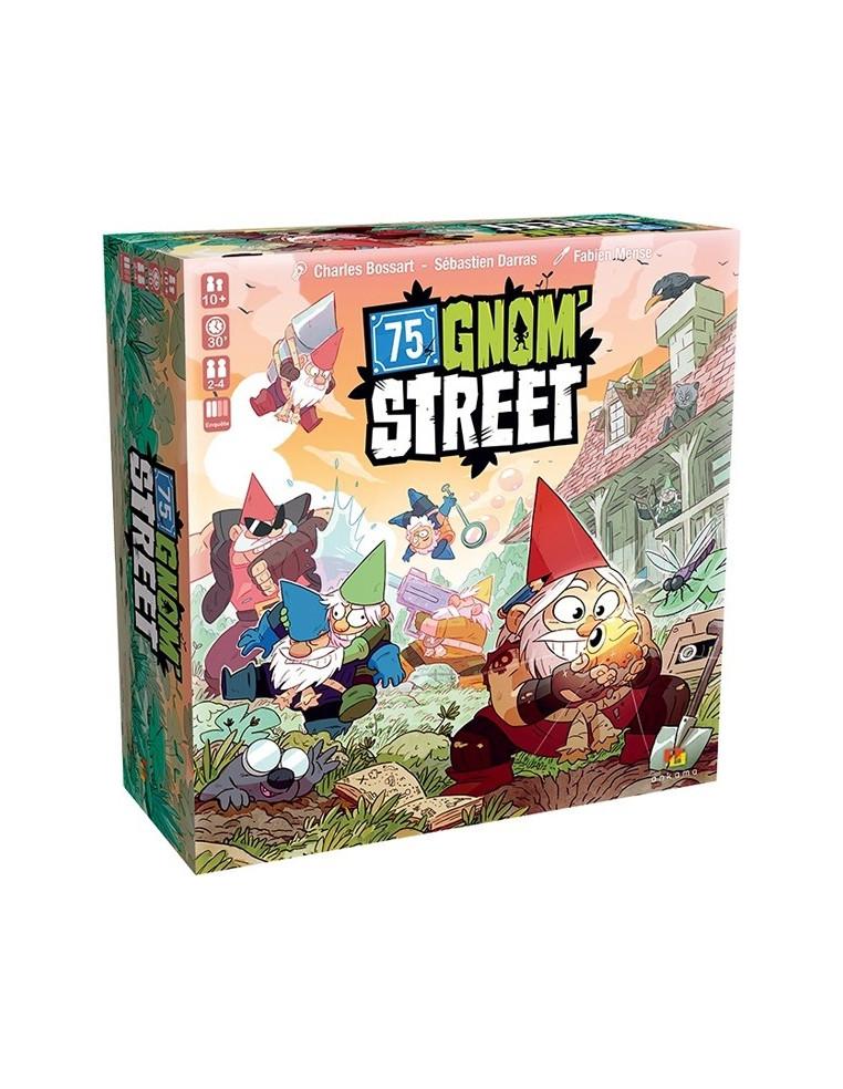 75 Gnom' Street. Zacatrus  - 75 Gnom' Street es un juego de tablero, de 2 a 4 participantes, en el que los gnomos abandonarán su