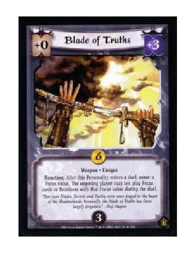 Blade of Truths FOIL