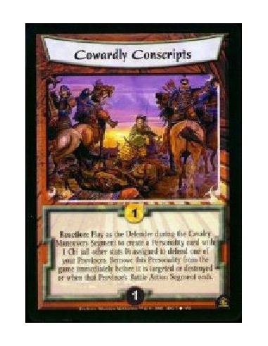 Cowardly Conscripts FOIL