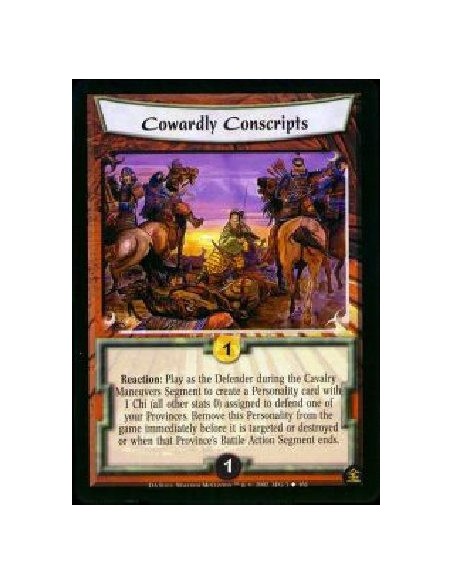 Cowardly Conscripts FOIL