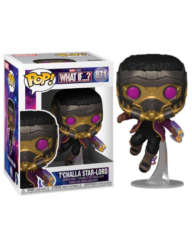 Pop T'Challa Star-Lord . What If...? Marvel