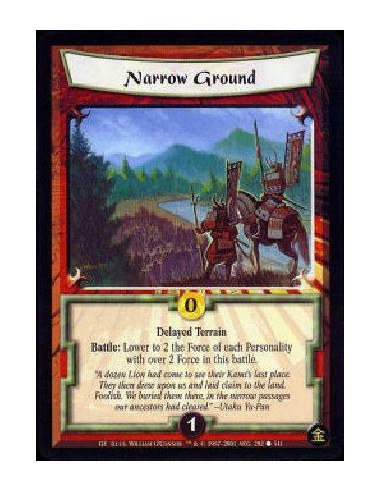 Narrow Ground