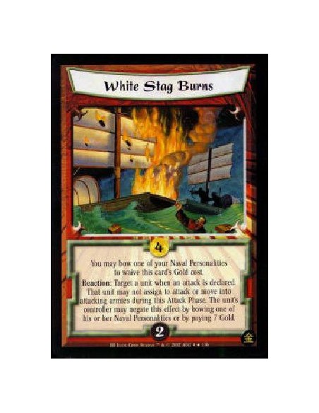 White Stag Burns