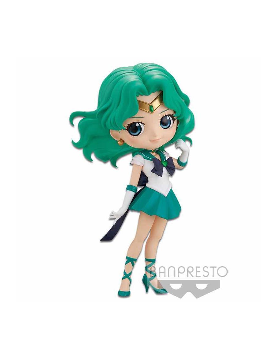 Figura QPosket. Sailor Neptuno Sailor Moon Eternal  - Banpresto presenta la figura de Sailor Neptune, basada en la película "Sai