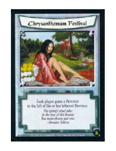 Chrysanthemum Festival FOIL