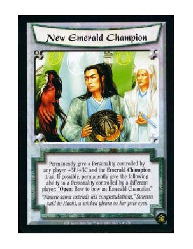 New Emerald Champion