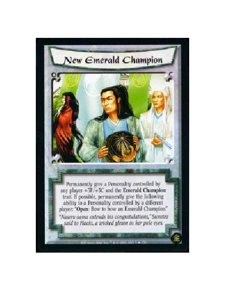 New Emerald Champion