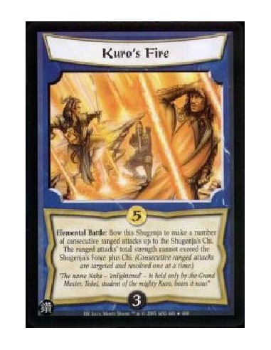 Kuro's Fire FOIL