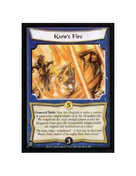 Kuro's Fire FOIL